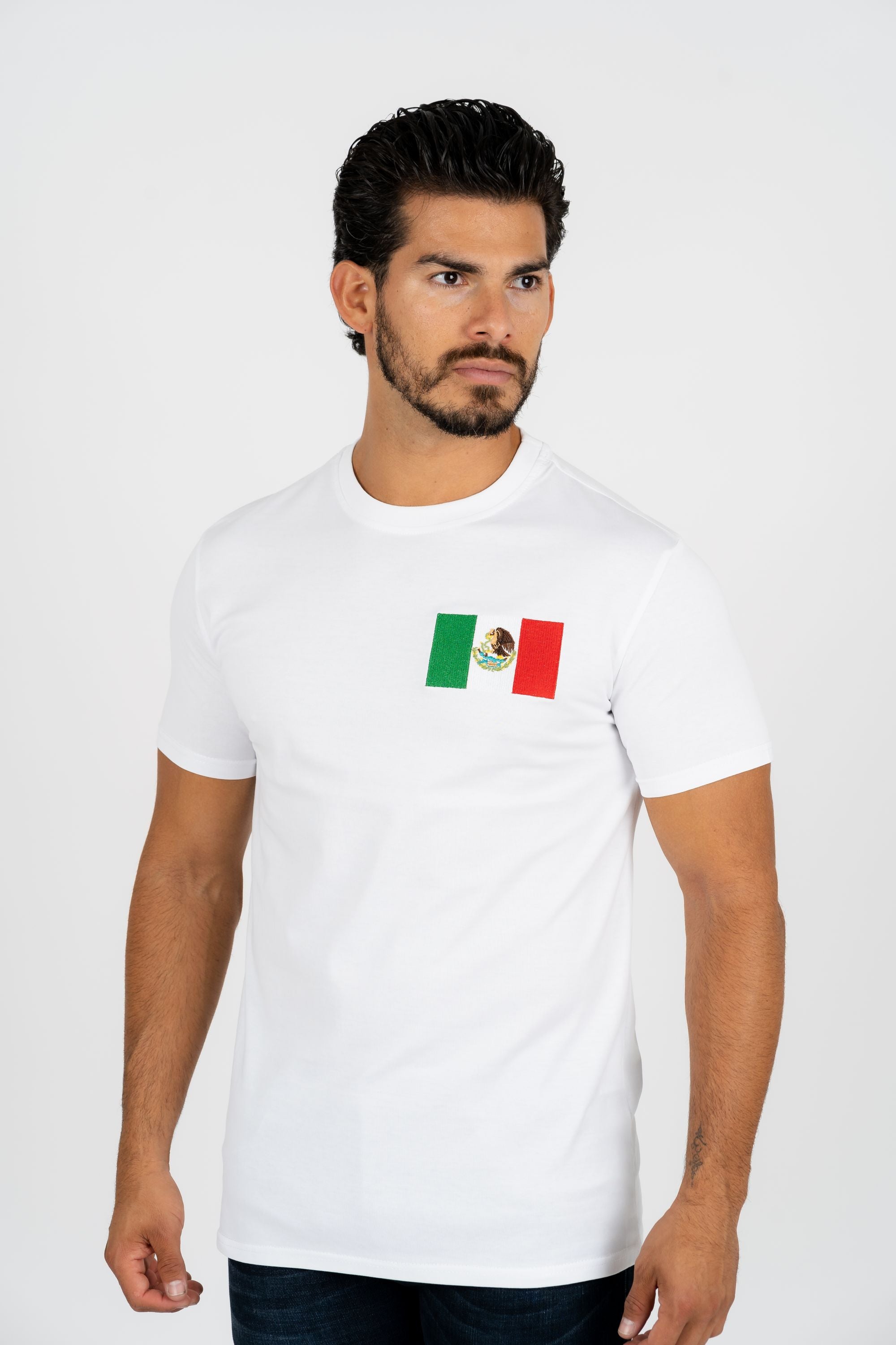 men's mexico white jersey