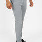 light gray heath slim dress pant men platini back