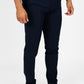 navy heath slim dress pant men platini front