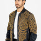 black rhinestone bomber jacket platini side