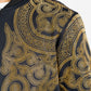 black rhinestone bomber jacket platini detail