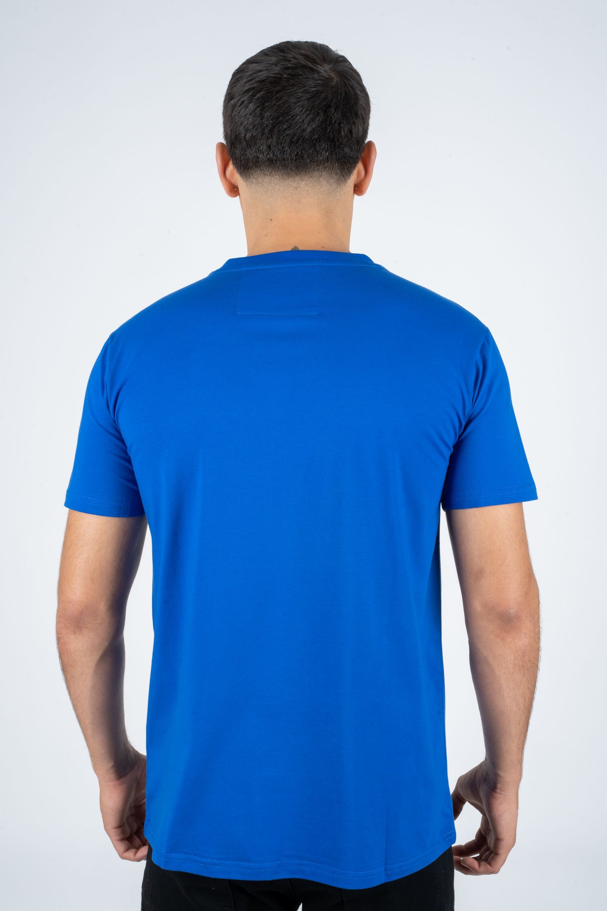 royal blue rhinestone eagle tee back platini