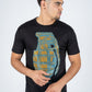 black rhinestone granada tee front platini
