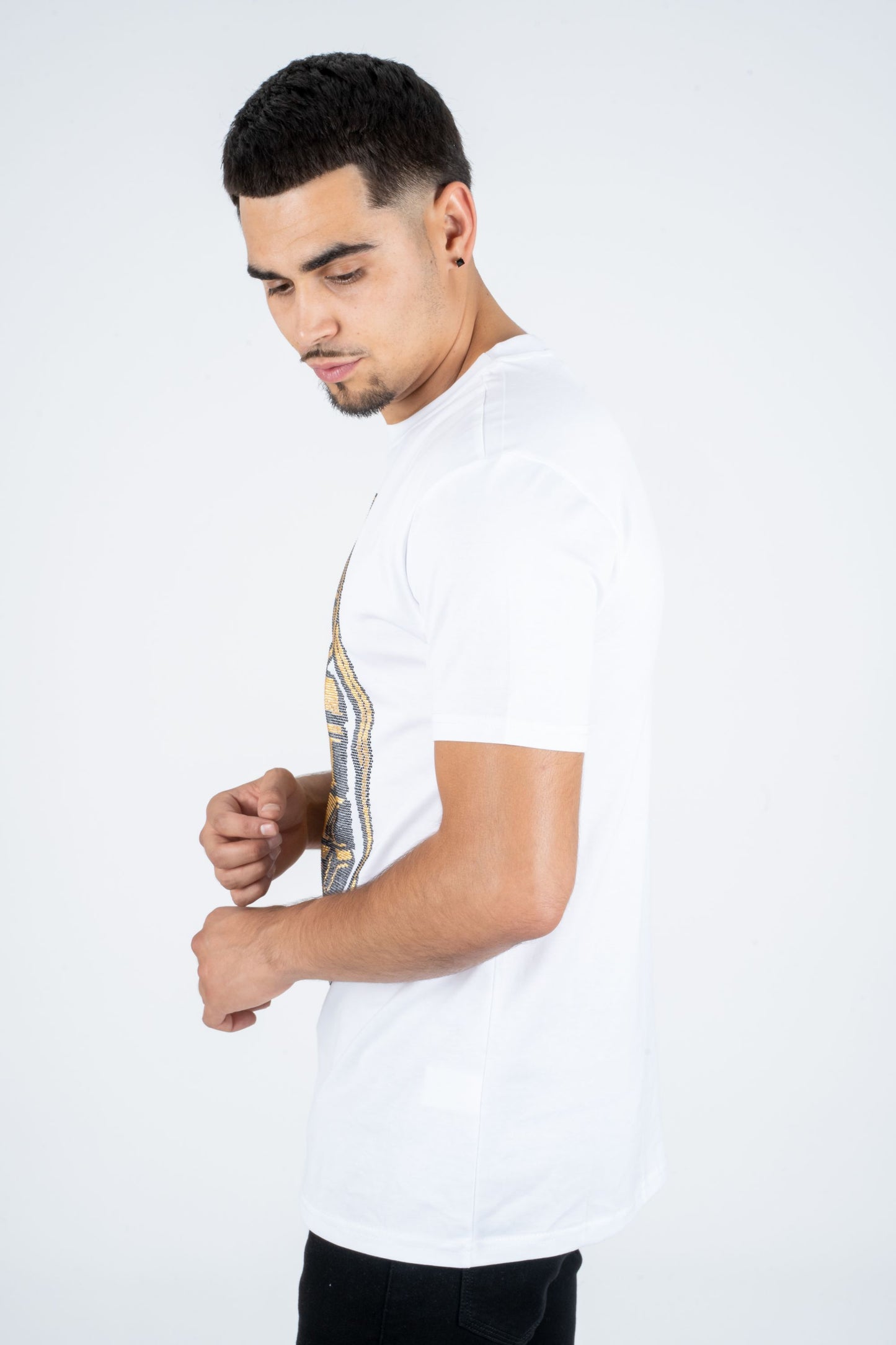 white rhinestone granada tee side platini