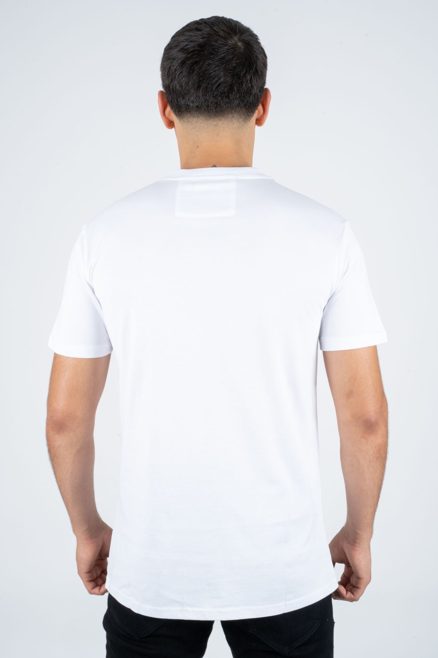 white rhinestone granada tee back platini