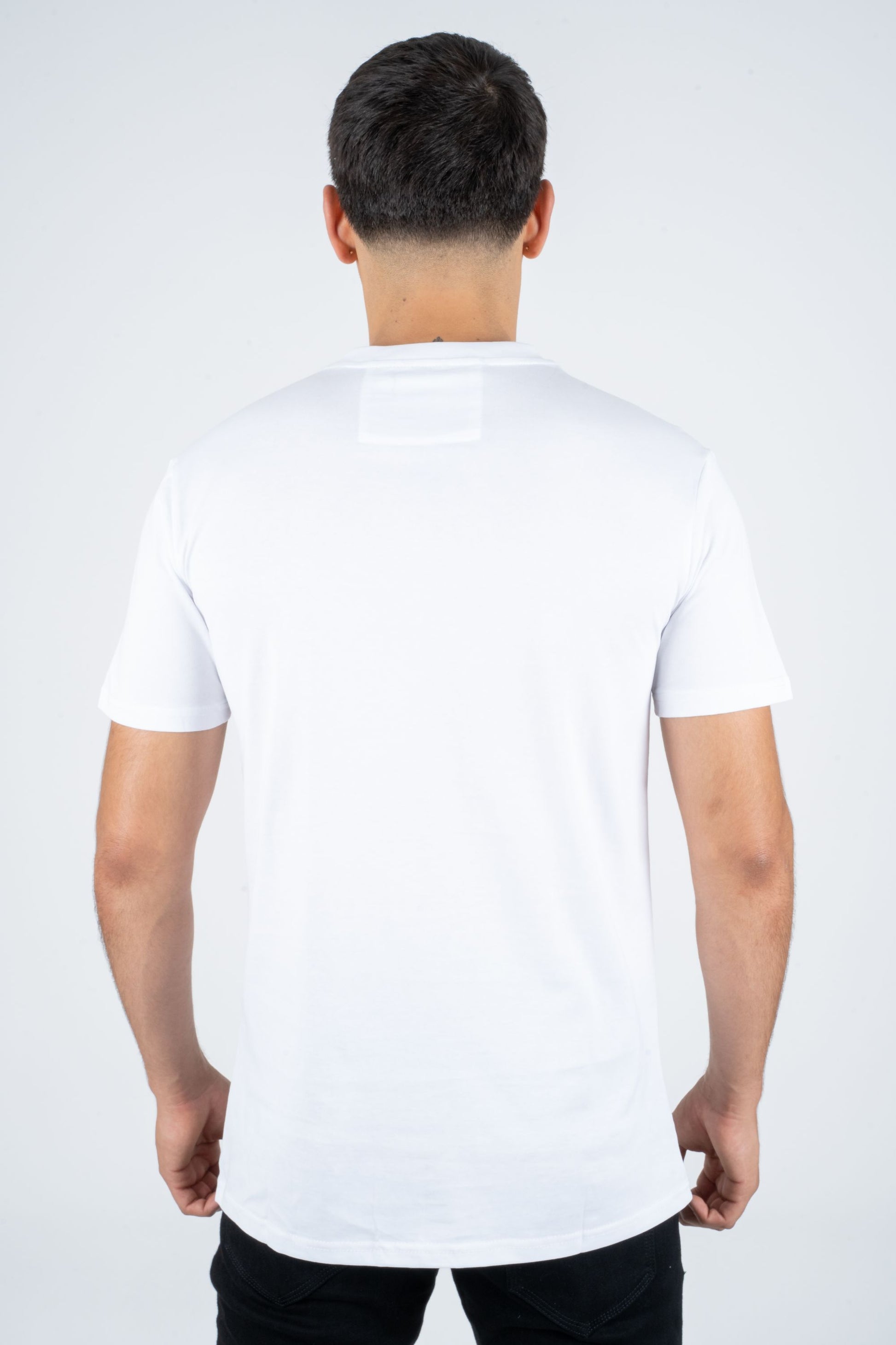 white rhinestone granada tee back platini
