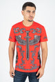 Rhinestone Sword Wings Tee