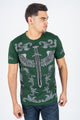 Rhinestone Sword Wings Tee