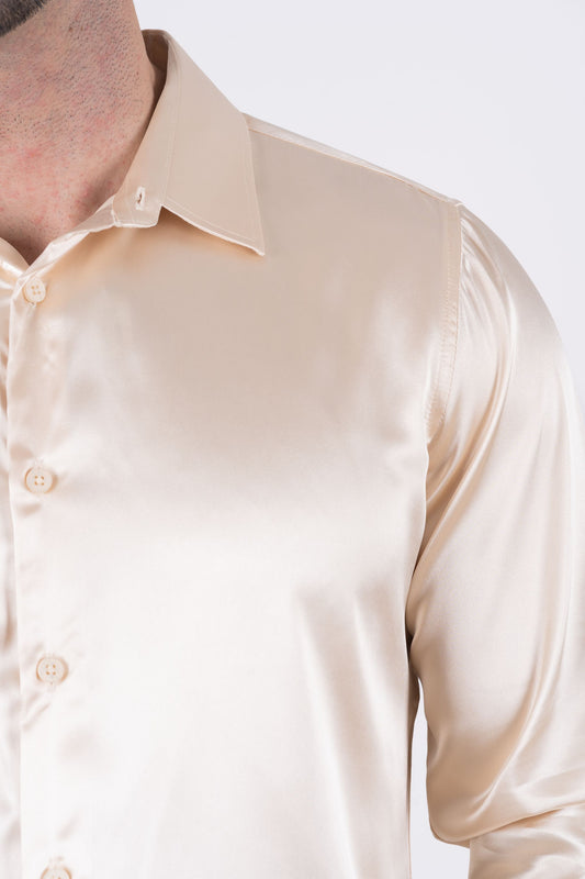 cream sinclair satin shirt men platini detail-2