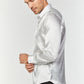 white sinclair satin shirt men platini detail-2